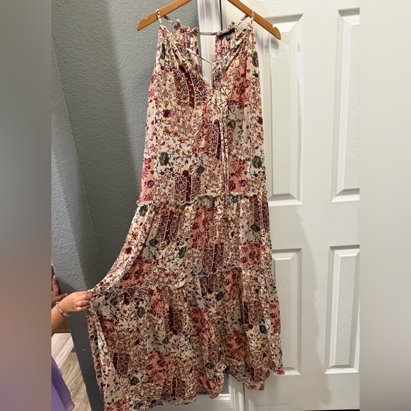 Anthropologie | DREW natural Morocco floral maxi dress size small NWT - Picture 2 of 4